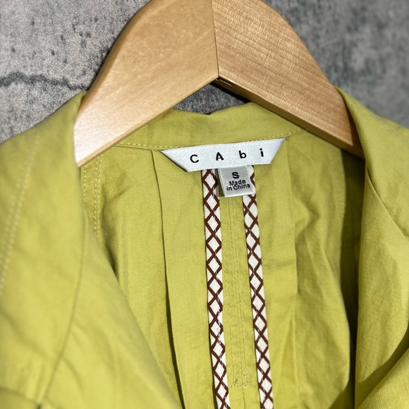 Neon green olive green gorgeous coat jacket dress - Picture 7 of 10